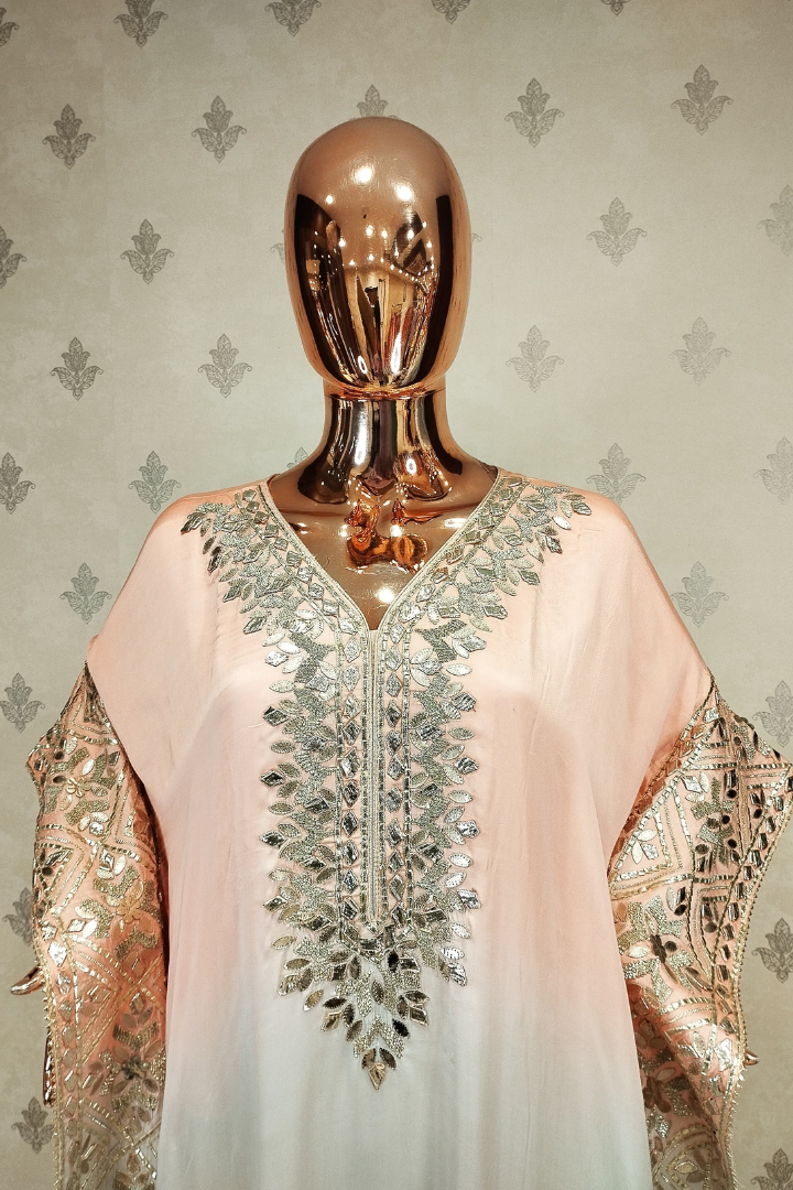 Dreamy V-Neck Festive Kaftan