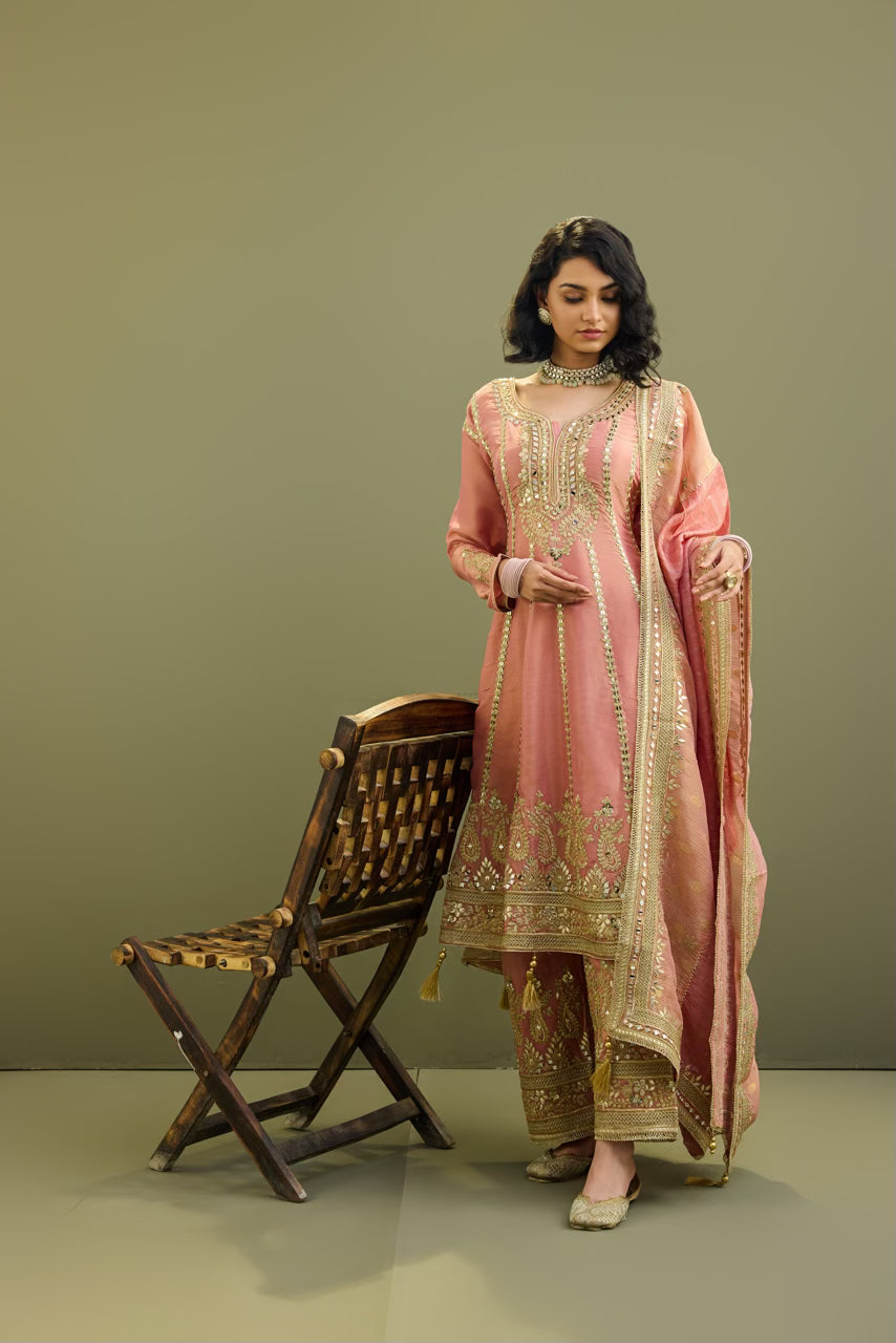 A Flair Kurta Set with Dupatta